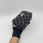 Chanel Reissue Camera Bag Jersey Black Pink