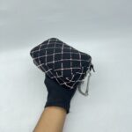 Chanel Reissue Camera Bag Jersey Black Pink