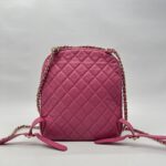 Chanel CC Day Backpack Caviar Pink GHW