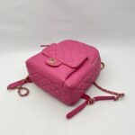Chanel CC Day Backpack Caviar Pink GHW