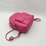 Chanel CC Day Backpack Caviar Pink GHW