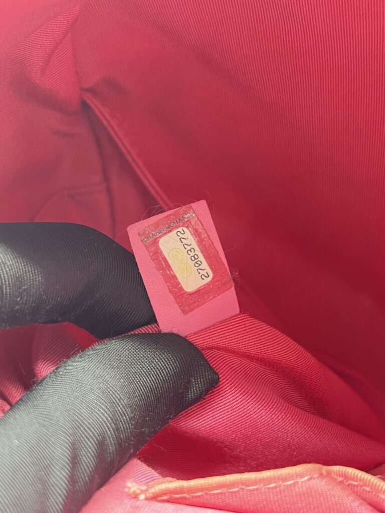 Chanel CC Day Backpack Caviar Pink GHW