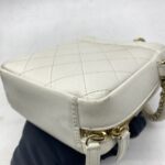 Chanel Vertical Camera Case White LGHW