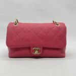 Chanel City Walk Flap Bag Caviar Pink GHW