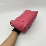 Chanel City Walk Flap Bag Caviar Pink GHW