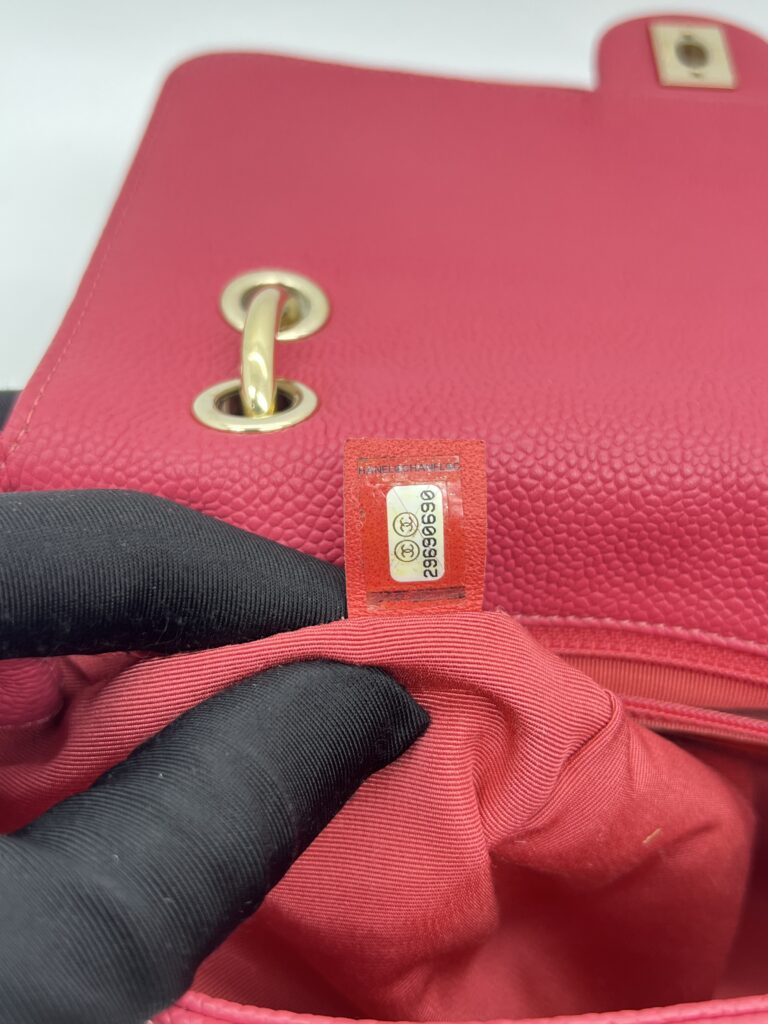 Chanel City Walk Flap Bag Caviar Pink GHW