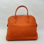 Hermes Bolide 35 Clemence Orange PHW