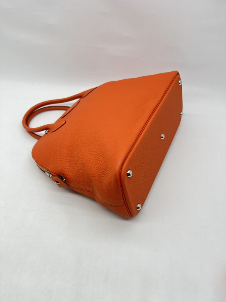 Hermes Bolide 35 Clemence Orange PHW