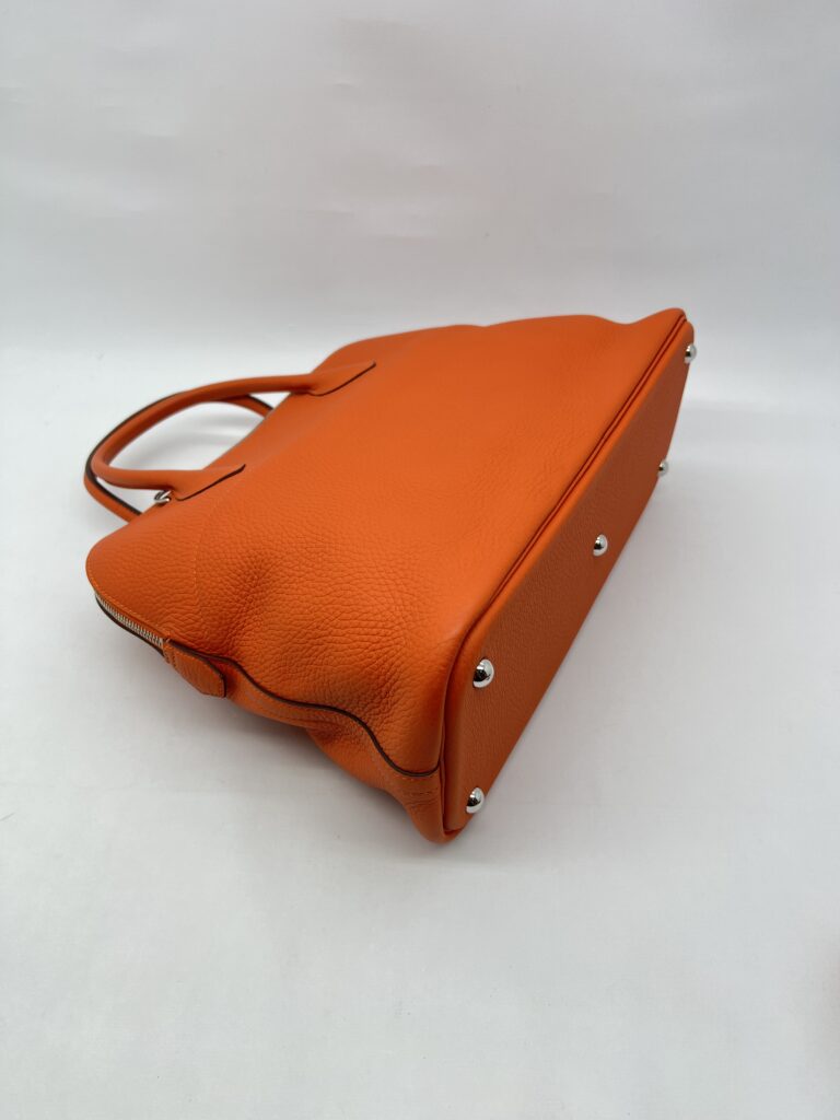 Hermes Bolide 35 Clemence Orange PHW