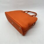 Hermes Bolide 35 Clemence Orange PHW