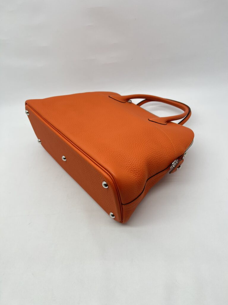 Hermes Bolide 35 Clemence Orange PHW