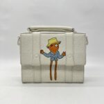 Louis Vuitton Flap Soft Trunk LV Friends Leather White
