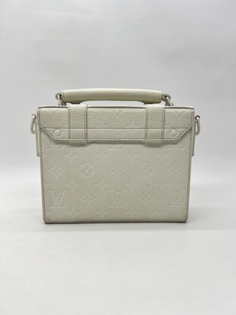 Louis Vuitton Flap Soft Trunk LV Friends Leather White