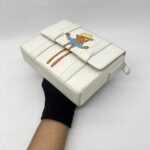 Louis Vuitton Flap Soft Trunk LV Friends Leather White