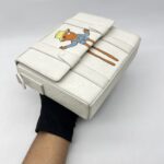 Louis Vuitton Flap Soft Trunk LV Friends Leather White