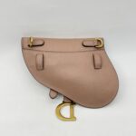 Dior Saddle Belt/Sling Grained Dusty Pink