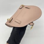 Dior Saddle Belt/Sling Grained Dusty Pink