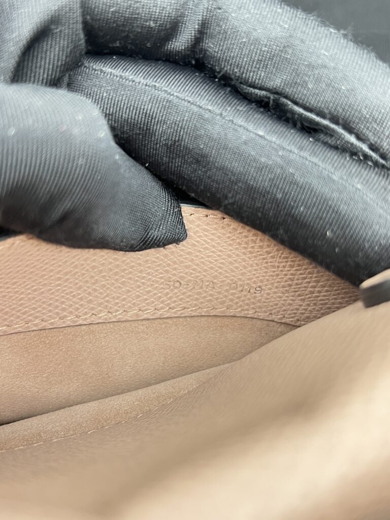 Dior Saddle Belt/Sling Grained Dusty Pink