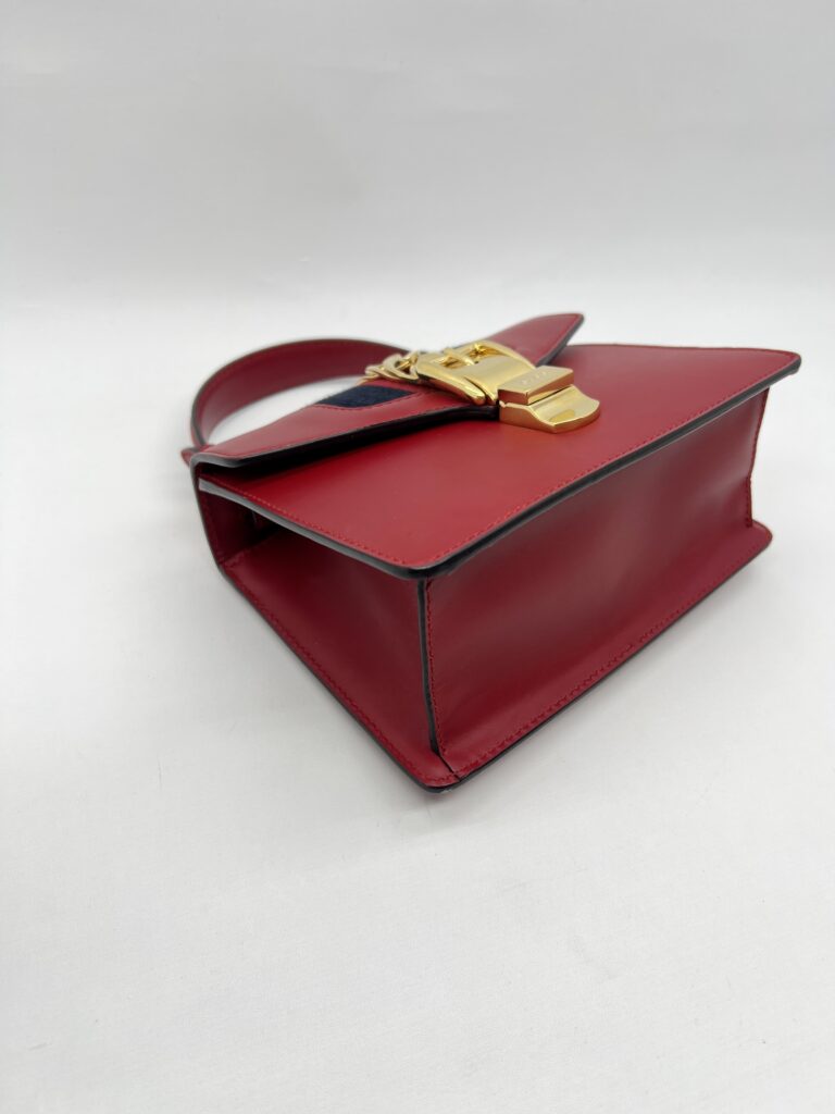 Gucci Sylvie Mini Red GHW