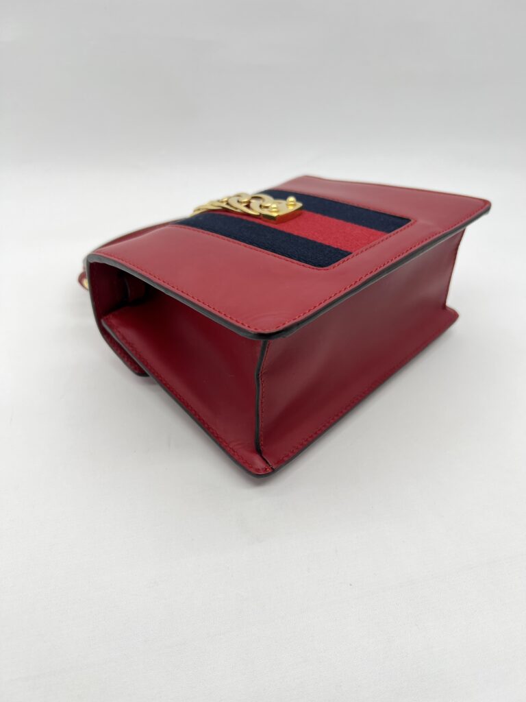 Gucci Sylvie Mini Red GHW
