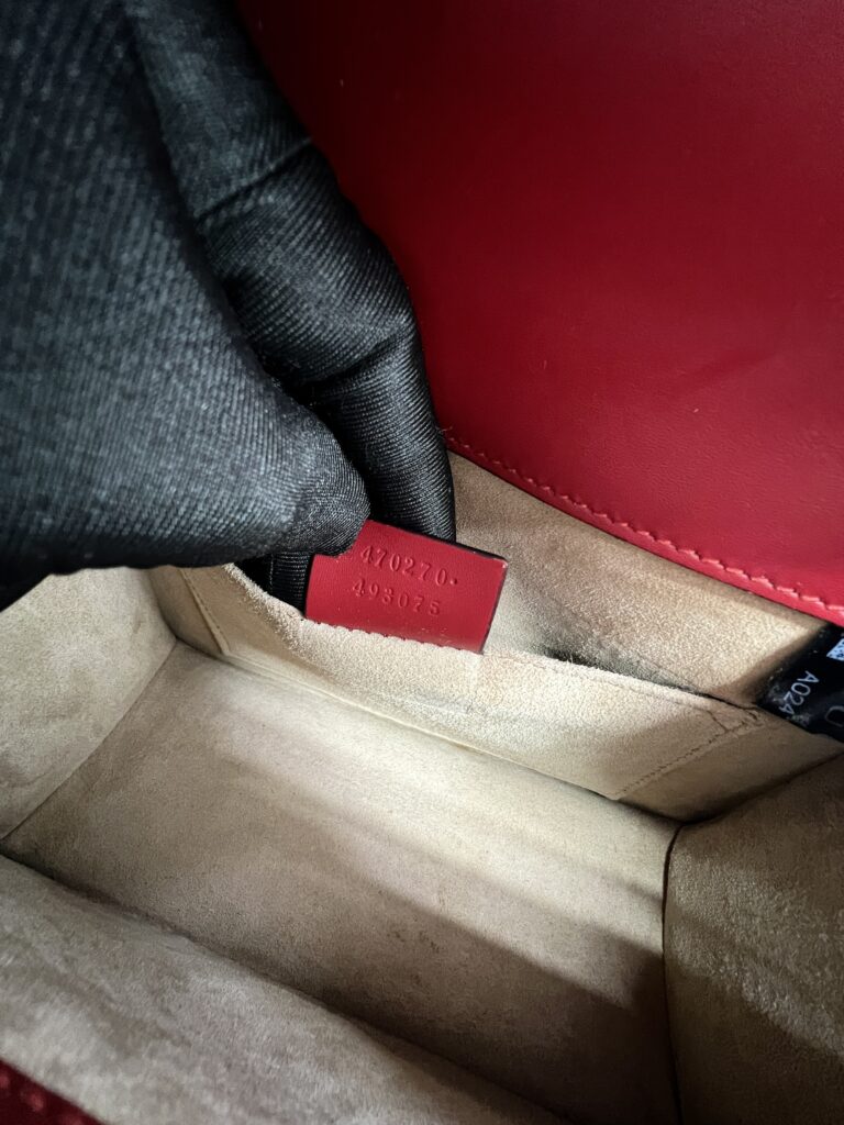 Gucci Sylvie Mini Red GHW