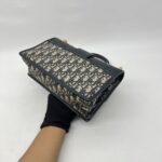 Dior Montaigne Chain Bag Blue Oblique GHW