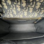 Dior Montaigne Chain Bag Blue Oblique GHW