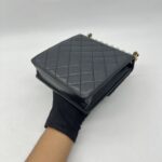 Chanel Chic Pearls Flap Black GHW