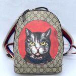 Gucci Bosco Bakpack Cat Supreme Canvas Stripe