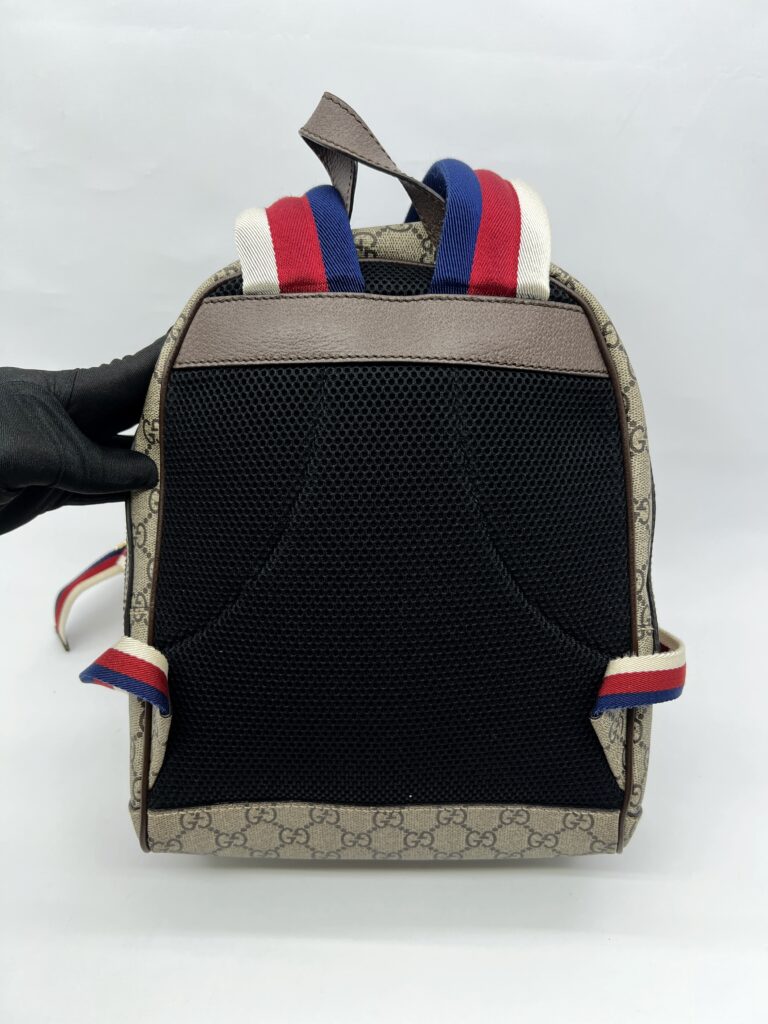 Gucci Bosco Bakpack Cat Supreme Canvas Stripe