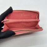 Chanel Medium Zip Wallet Caviar Pink GHW