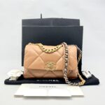 Chanel C19 Small Lambskin Caramel