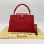 Louis Vuitton Capucines PM Taurillon Rubis SHW