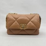 Chanel C19 Small Lambskin Caramel