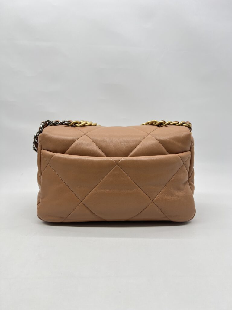 Chanel C19 Small Lambskin Caramel