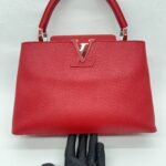 Louis Vuitton Capucines PM Taurillon Rubis SHW