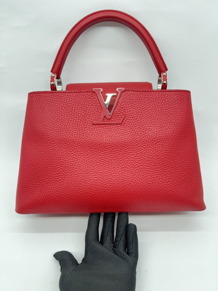 Louis Vuitton Capucines PM Taurillon Rubis SHW