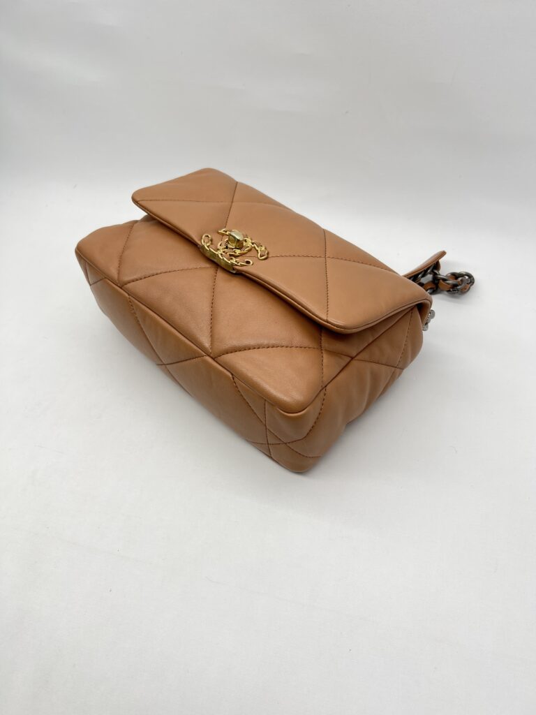 Chanel C19 Small Lambskin Caramel