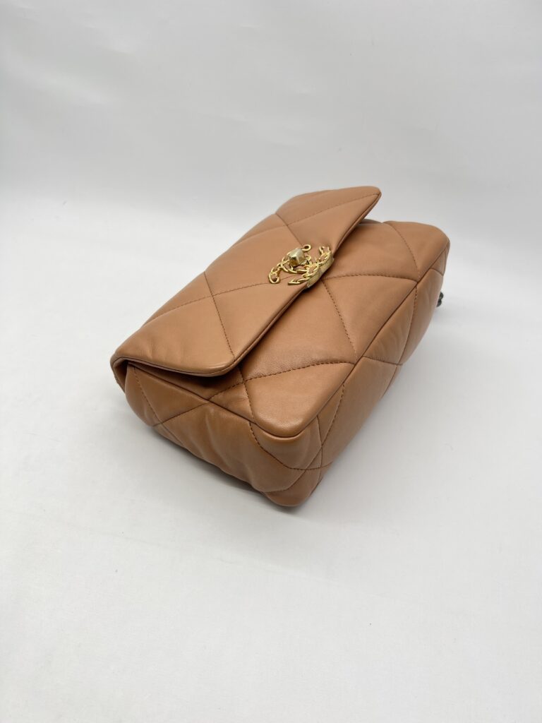 Chanel C19 Small Lambskin Caramel