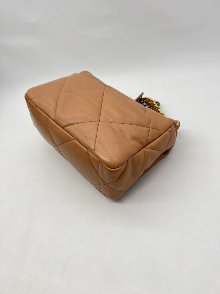 Chanel C19 Small Lambskin Caramel