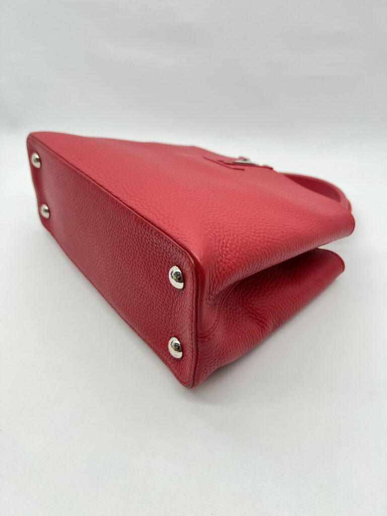 Louis Vuitton Capucines PM Taurillon Rubis SHW