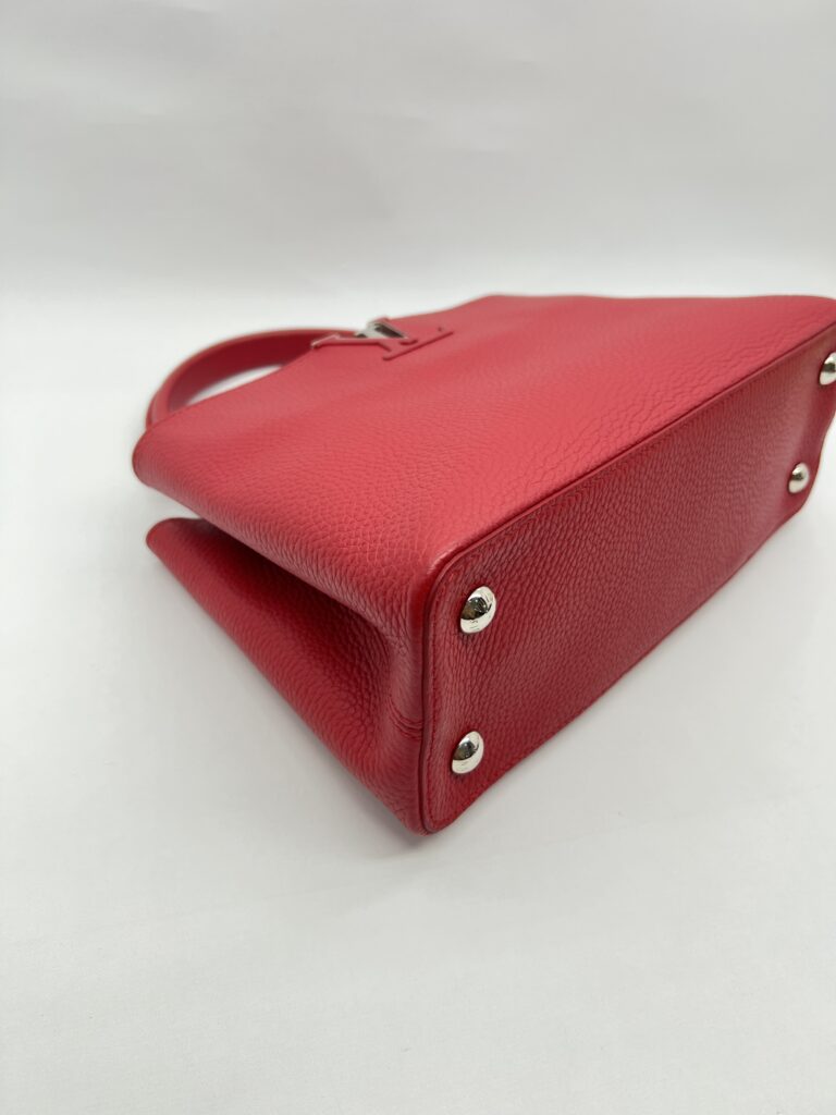 Louis Vuitton Capucines PM Taurillon Rubis SHW