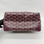 Goyard Bowling 25 Toiletry Bag Goyardine Burgundy