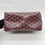 Goyard Bowling 25 Toiletry Bag Goyardine Burgundy