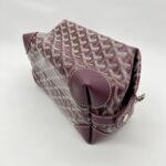 Goyard Bowling 25 Toiletry Bag Goyardine Burgundy
