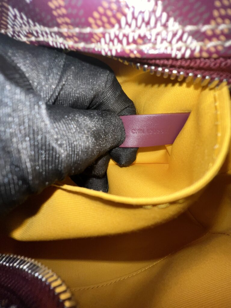 Goyard Bowling 25 Toiletry Bag Goyardine Burgundy
