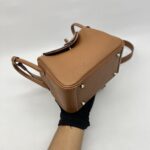 Hermes Mini Lindy Clemence Gold PHW