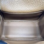 Hermes Mini Lindy Clemence Gold PHW