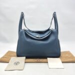 Hermes  Lindy 34 Swift Blue PHW