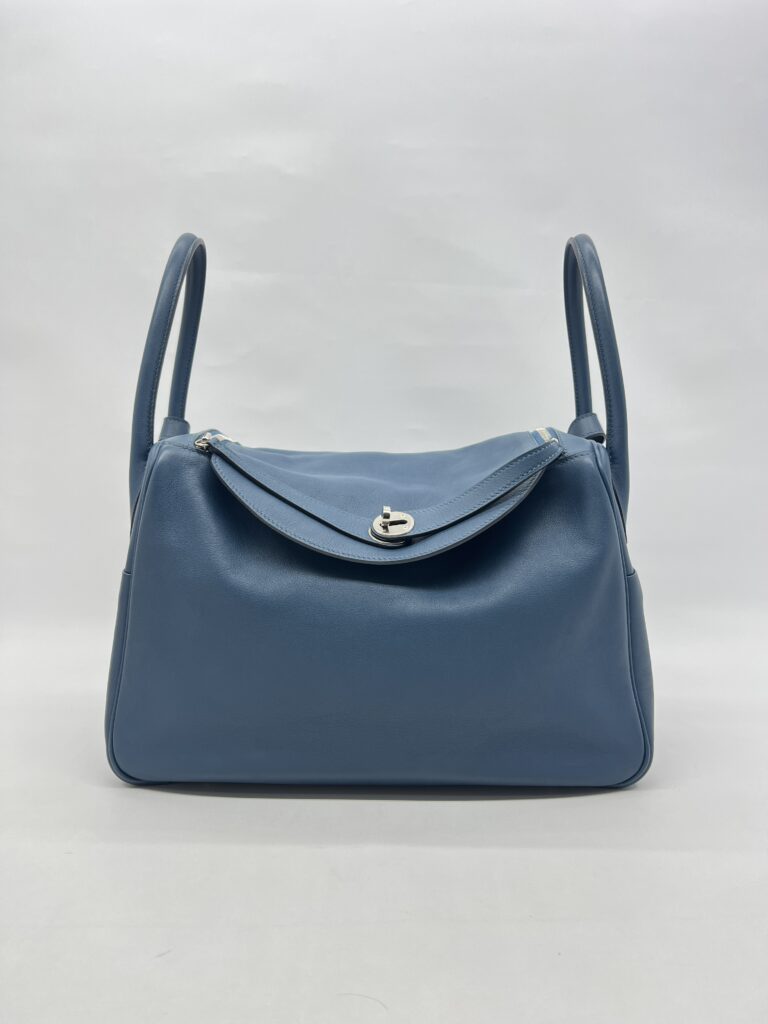 Hermes  Lindy 34 Swift Blue PHW